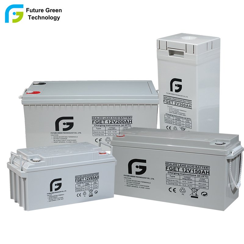 AGM Gel 12V 24V 100ah 200ah 250ah Solar Energy Storage System Power Rechargeable Deep Cycle Batteries Lead Acid Battery